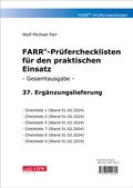 Cover: Farr, Pr&uuml;fercheckl. 37. Erg.Lief. z. Grundwerk, inkl. CL 1, 2, 5, 7, 8 und 9 - IDW