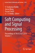Cover: Soft Computing and Signal Processing - Springer Nature Switzerland AG