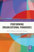 Cover: Performing Organizational Paradoxes - Routledge