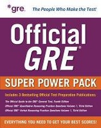 Enlarge image Cover: Official GRE Super Power Pack, Third Edition - McGraw-Hill Education