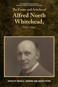 Cover: The Essays and Articles of Alfred North Whitehead, 1917-1942 - Edinburgh University Press