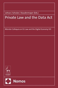 Abbildung von: Private Law and the Data Act - Nomos/Hart