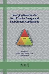 Enlarge image Cover: Emerging Materials for Next Frontier Energy and Environment Applications - Materials Research Forum LLC