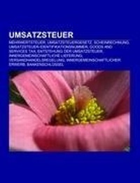 Abbildung von: Umsatzsteuer - Books LLC, Wiki Series