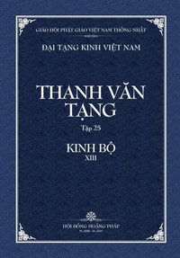 Enlarge image Cover: Thanh Van Tang, Tap 25 - Vietnam Great Tripitaka Foundation