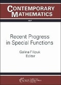 Cover: Recent Progress in Special Functions - American Mathematical Society