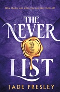Cover: The Never List - Arcadia Books