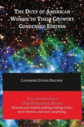 Cover: The Duty of American Women to their Country - Collapsar Classics