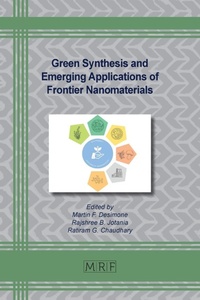 Enlarge image Cover: Green Synthesis and Emerging Applications of Frontier Nanomaterials - Materials Research Forum LLC