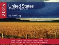 Abbildung von: United States of America Weather Almanac 2025 (Paperback) - Ken Ring Ltd.