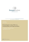 Cover: Private Equity in einer Welt von Unsicherheiten und Opportunit&auml;ten - buch & netz