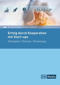 Enlarge image Cover: Erfolg durch Kooperation mit Start-ups - DIN Media