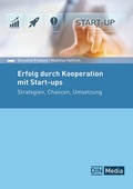 Cover: Erfolg durch Kooperation mit Start-ups - Buch mit E-Book - DIN Media