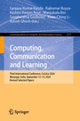 Cover: Computing, Communication and Learning - Springer