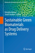 Cover: Sustainable Green Biomaterials As Drug Delivery Systems - Springer