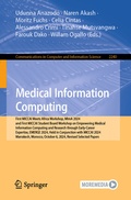 Cover: Medical Information Computing - Springer