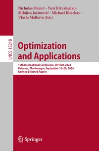Abbildung von: Optimization and Applications - Springer