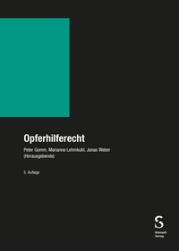 Abbildung von: Opferhilferecht - Stämpfli Verlag