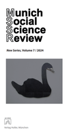 Cover: Munich Social Science Review, Volume 7 - Holler, M