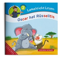 Enlarge image Cover: Lamaleicht Lesen Oscar hat Rüsselitis - LAMA