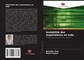 Cover: Instabilite des exportations en Inde - Editions Notre Savoir