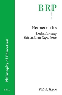 Enlarge image Cover: Hermeneutics: Understanding Educational Experience - Brill