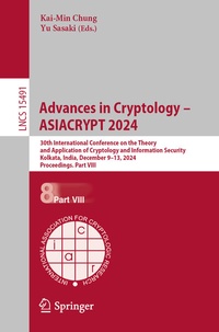 Abbildung von: Advances in Cryptology - ASIACRYPT 2024 - Springer