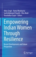 Cover: Empowering Indian Women Through Resilience - Springer
