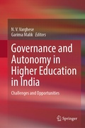 Cover: Governance and Autonomy in Higher Education in India - Springer
