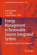 Cover: Energy Management in Renewable Sources Integrated System - Springer