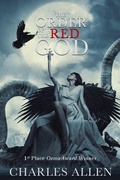 Cover: The Order of the Red God (The Seagrass Maggie Trilogy, #2) - Arcanus Press