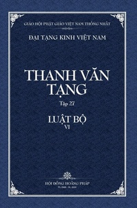 Enlarge image Cover: Thanh Van Tang, Tap 27 - Vietnam Great Tripitaka Foundation