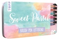Cover: Brush Pen Lettering Designdose Sweet Pastel - frechverlag GmbH