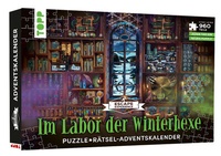 Abbildung von: Puzzle-Rätsel-Adventskalender: Im Labor der Winterhexe - 24 Puzzles mit insgesamt 960 Teilen - Frech