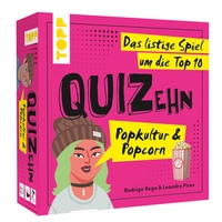 Abbildung von: QUIZehn - Popkultur & Popcorn. Das listige Spiel um die Top 10 - Frech