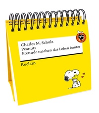 Abbildung von: Peanuts. Freunde machen das Leben bunter (Tischaufsteller) - Reclam