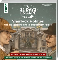 Abbildung von: 24 Days Escape - Der Escape Room Adventskalender: Sherlock Holmes und die Verschwörung im Buckingham Palace - Frech