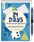 Cover: 24 DAYS R&Auml;TSELADVENTSKALENDER - Kreuzwortr&auml;tsel im Advent - frechverlag GmbH