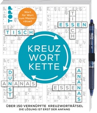 Abbildung von: Die Kreuzwortkette - 150 verknüpfte Kreuzworträtsel: Die Lösung ist erst der Anfang - Frech