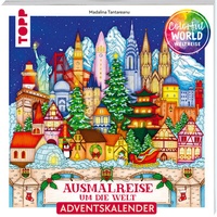 Abbildung von: Colorful Christmas Weltreise - Weihnachtliche Ausmalreise um die Welt - Frech