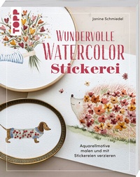 Abbildung von: Wundervolle Watercolor Stickerei - Frech