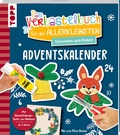 Cover: Das Adventskalender-Verbastelbuch f&uuml;r die Allerkleinsten. Schneiden und Kleben. T&uuml;rkranz - frechverlag GmbH