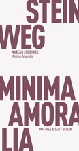 Bild: Minima Amoralia - Matthes & Seitz Berlin