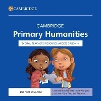 Abbildung von: Cambridge Primary Humanities Digital Teacher's Resource 4-6 Access Card - Cambridge University Press
