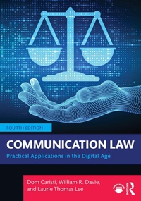 Abbildung von: Communication Law - Routledge