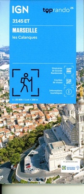 Abbildung von: Marseille / Les Calanques: 3145ET - Institut Geographique National
