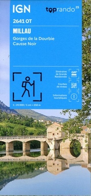 Abbildung von: Millau / Gorges de La Dourbie / Causse Noir: 2641OT - Institut Geographique National