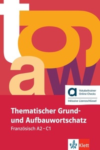 Abbildung von: Thematischer Grund- und Aufbauwortschatz Französisch - Hybride Ausgabe allango - Klett