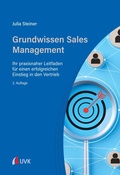 Cover: Grundwissen Sales Management - Uvk Verlag