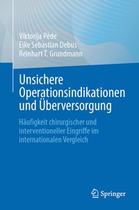 Abbildung von: Unsichere Operationsindikationen und Überversorgung - Springer